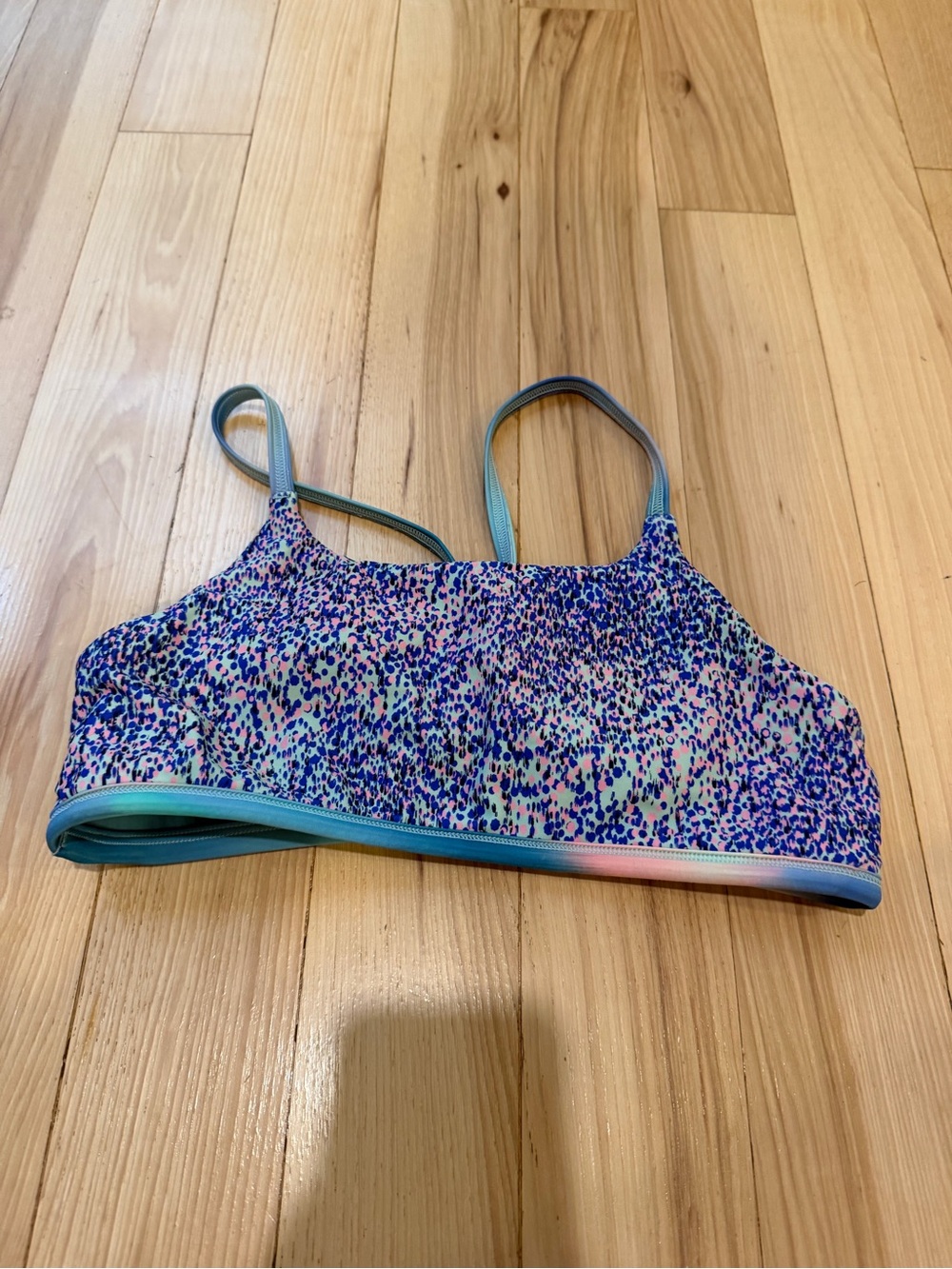 Reversible bikini top! Size Y12. Multi color - either ivviva or athleta girls! - Picture 4 of 4